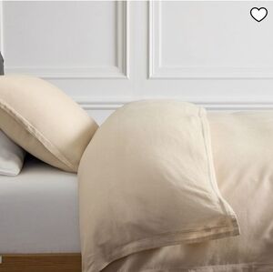 West Elm Signature King/California King TENCEL™ Linen Duvet Cover, Sand